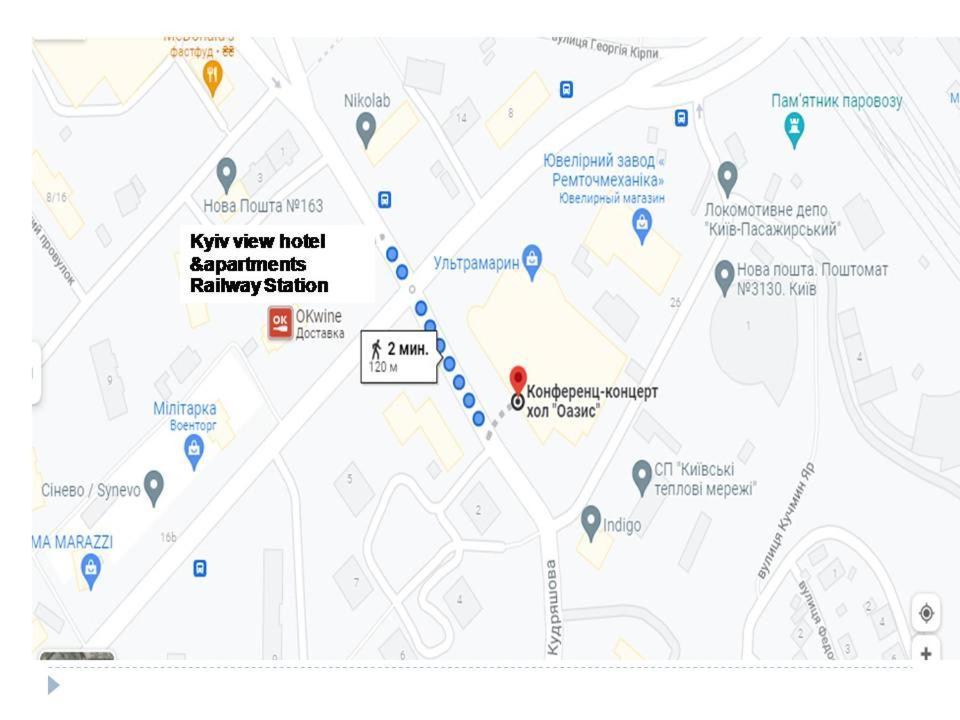 View Smart Apartment Kvartet Railway Station 4D 基輔 外观 照片