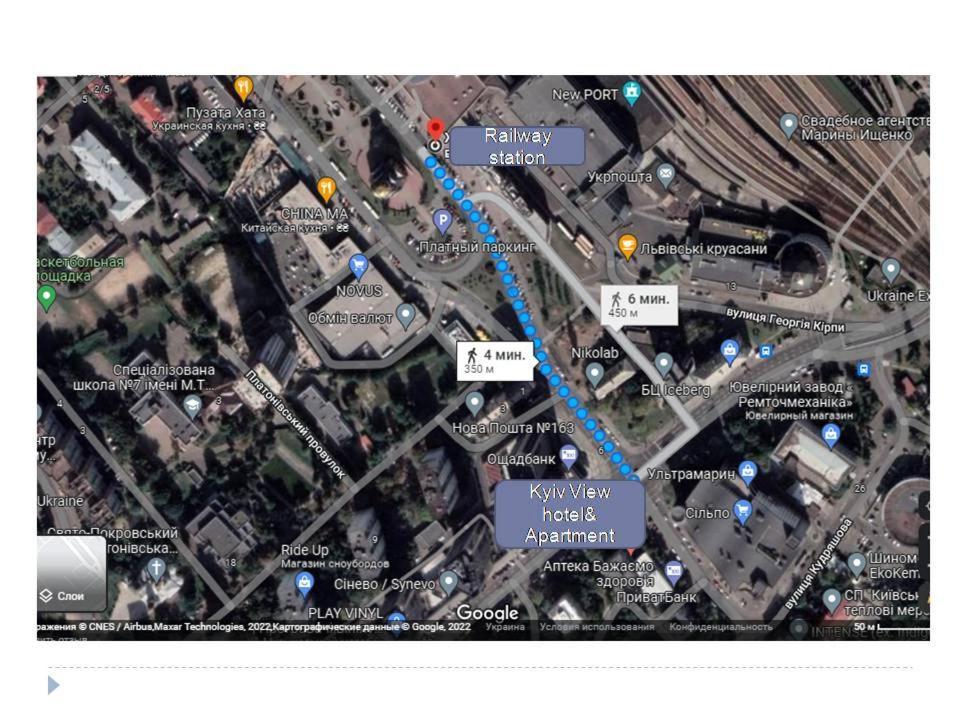 View Smart Apartment Kvartet Railway Station 4D 基輔 外观 照片